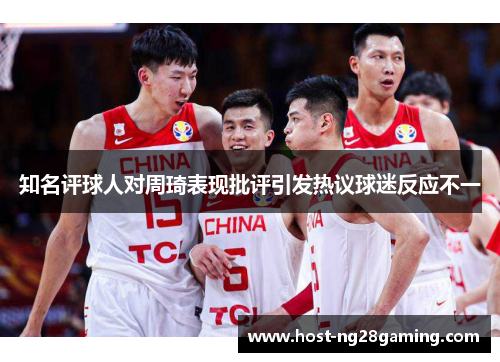 知名评球人对周琦表现批评引发热议球迷反应不一